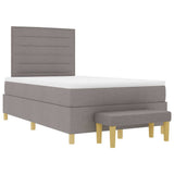 Letto a molle con testiera Talpa 200 x 120 cm Tessuto