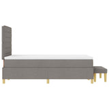 Letto a molle con testiera Talpa 200 x 120 cm Tessuto