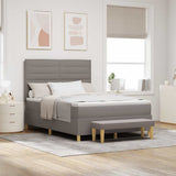 Letto a molle con testiera Talpa 200 x 140 cm Tessuto