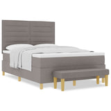 Letto a molle con testiera Talpa 200 x 140 cm Tessuto