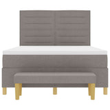 Letto a molle con testiera Talpa 200 x 140 cm Tessuto
