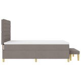 Letto a molle con testiera Talpa 200 x 140 cm Tessuto