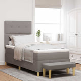 Letto a molle con testiera Talpa 190 x 90 cm Tessuto