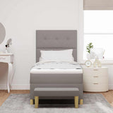 Letto a molle con testiera Talpa 190 x 90 cm Tessuto