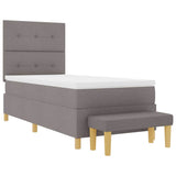 Letto a molle con testiera Talpa 190 x 90 cm Tessuto