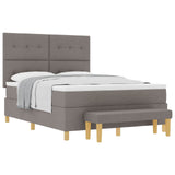 Letto a molle con testiera Talpa 200 x 160 cm Tessuto