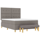 Letto a molle con testiera Talpa 200 x 160 cm Tessuto