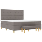 Letto a molle con testiera Talpa 200 x 180 cm Tessuto