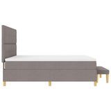 Letto a molle con testiera Talpa 200 x 180 cm Tessuto