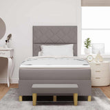 Letto a molle con materasso Talpa 120 x 200 cm Tessuto