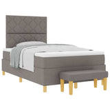 Letto a molle con materasso Talpa 120 x 200 cm Tessuto