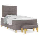 Letto a molle con materasso Talpa 120 x 200 cm Tessuto