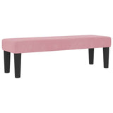 Letto a molle con testiera Rosa 200 x 200 cm Velluto