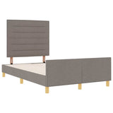 Struttura del letto con testiera Talpa 120 x 200 cm Tessuto