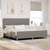 Struttura del letto con testiera Talpa 200 x 200 cm Tessuto