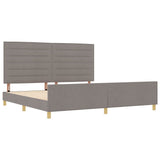 Struttura del letto con testiera Talpa 200 x 200 cm Tessuto
