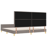 Struttura del letto con testiera Talpa 200 x 200 cm Tessuto
