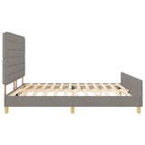 Struttura del letto con testiera Talpa 200 x 200 cm Tessuto