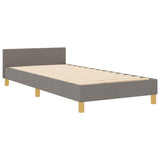 Struttura del letto con testiera Talpa 100 x 200 cm Tessuto