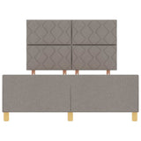 Struttura del letto con testiera Talpa 160 x 200 cm Tessuto