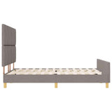 Struttura del letto con testiera Talpa 160 x 200 cm Tessuto