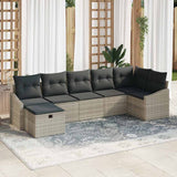 Set di divani con cuscino 8 pcs polyrattan