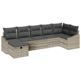Set di divani con cuscino 8 pcs polyrattan