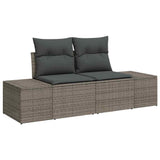 Set di divani con cuscino 5 pcs polyrattan