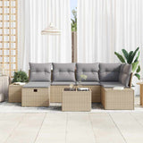 Set di divani con cuscino 6 pcs polyrattan