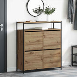 Mobile per scarpe 100 x 34 x 112 cm Legno truciolato