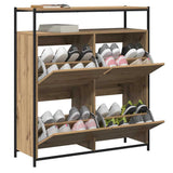 Mobile per scarpe Rovere artigianale 100 x 34 x 112 cm