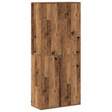 Highboard Legno vecchio 80 x 35 x 180 cm Legno truciolato