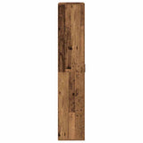 Highboard Legno vecchio 80 x 35 x 180 cm Legno truciolato