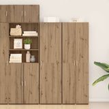 Credenza 2 pcs Rovere artigianale 50 x 42,5 x 185 cm