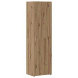 Credenza 2 pcs Rovere artigianale 50 x 42,5 x 185 cm
