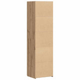 Credenza 2 pcs Rovere artigianale 50 x 42,5 x 185 cm