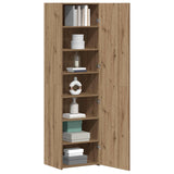 Credenza 2 pcs Rovere artigianale 50 x 42,5 x 185 cm