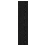 Credenza 2 pcs Rovere Nero 70 x 42,5 x 185 cm