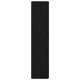 Credenza Rovere Nero 80 x 42 x 185 cm