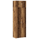 Armadio 2 pcs Legno vecchio 70 x 42,5 x 225 cm