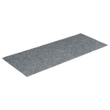 Tappetini per scale autoadesivi 30 pz 60x25 cm Grigio chiaro Rettangolari