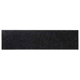 Tappetini per scale autoadesivi 30 pz 76x20 cm neri rettangolari