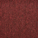 Tappetini per scale 30 pz 56x17x3 cm Bordeaux semicircolari
