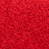 Tappetini per scale 30 pz 56x17x3 cm rossi semicircolari