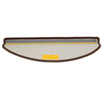 Tappetini per Scale 30 pz Marrone 65x21x4 cm