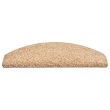 Tappetini per scale 30 pz 65x21x4 cm Oro Semicircolari Grandi