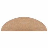 Tappetini Autoadesivi per Scale 20 pz Beige 56x17x3 cm