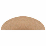 Tappetini Autoadesivi per Scale 30 pz Beige 56x17x3 cm