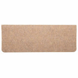 Tappetini Autoadesivi per Scale 30 pz Beige 65x24,5x3,5 cm