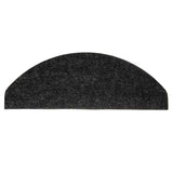 Tappetini Autoadesivi per Scale 20 pz Antracite 65x22,5x3,5 cm